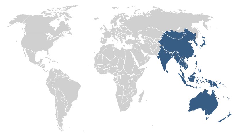 ETG Vertriebsbereich Asien & Ozeanien